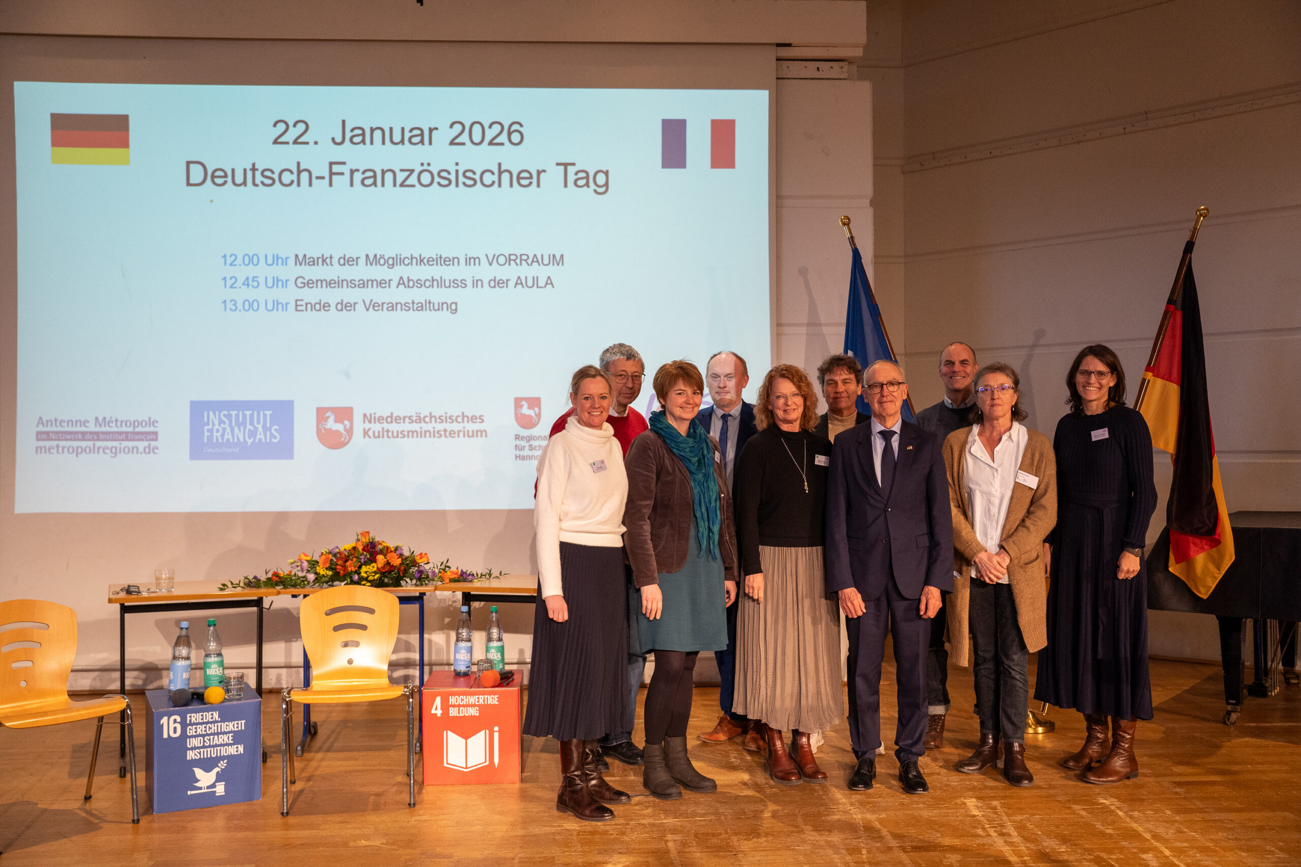 Festakt zum Deutsch-Französischen Tag 2026: Ein Zeichen der Freundschaft an der IGS Langenhagen