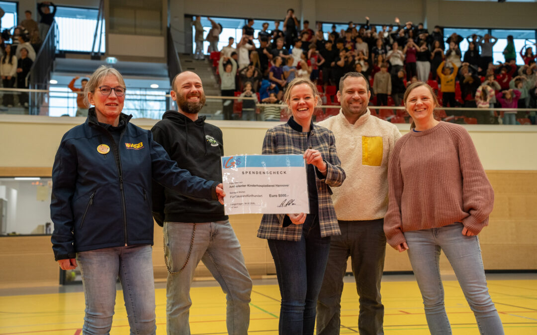 Spendenlauf der Jahrgänge 5 und 6 –  Gemeinsam laufen für den guten Zweck