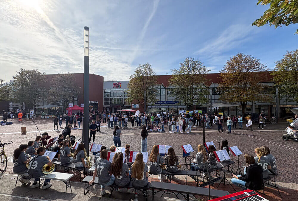 Klimastark-Tag in Langenhagen: Unsere Schule ist mittendrin